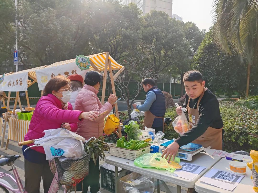 澳门沙金家门口就能买到新鲜蔬菜！长宁这家“农夫市集”人气旺(图7)